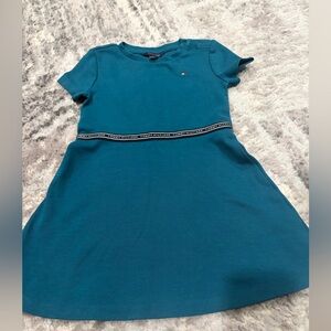 Tommy kids Toddler Teal Dress Good Condition XXS (2-3)